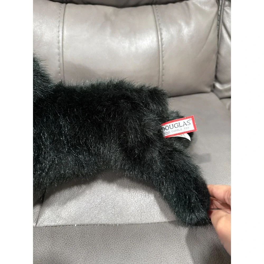 Douglas Black Bear Plush Stuffed Animal Toy Realistic Floppy Ears‎ 16